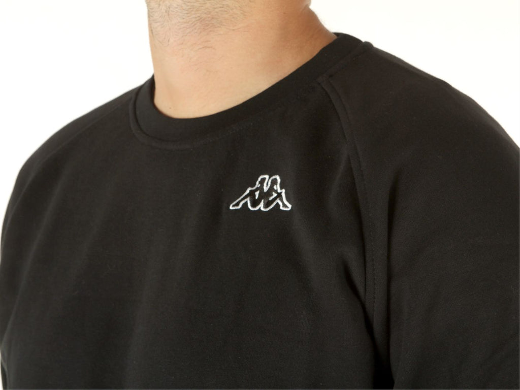 Felpa Uomo Kappa Cotone Felpato Logo Caimali