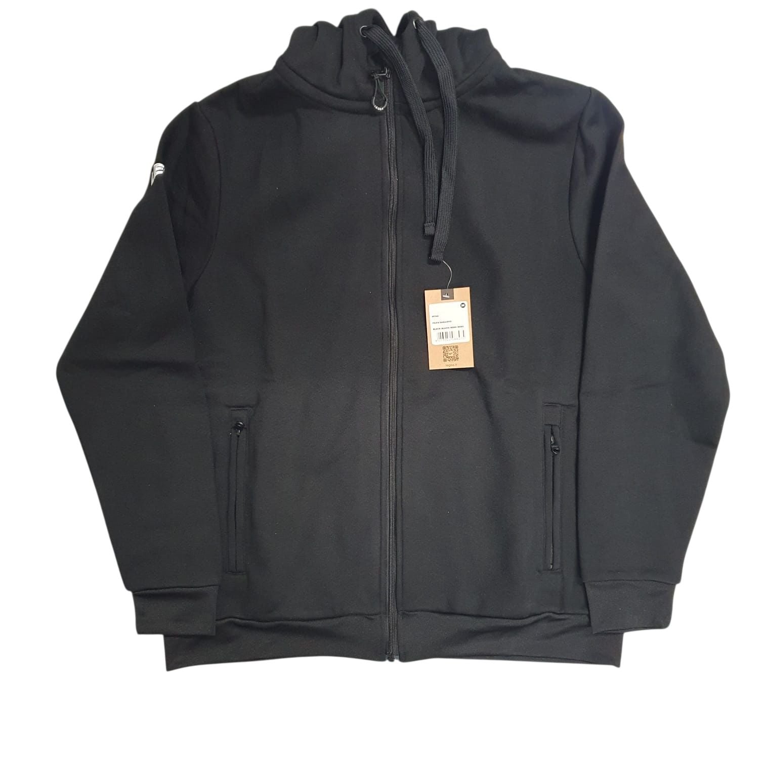 Felpa Uomo Con Cappuccio Cotone Felpato Invernale e Zip Legea Sarajevo