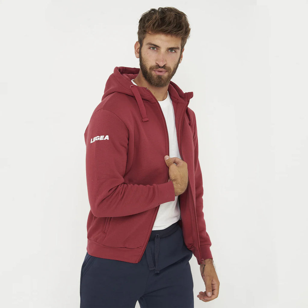 Felpa Con Cappuccio e Zip Legea Sarajevo
