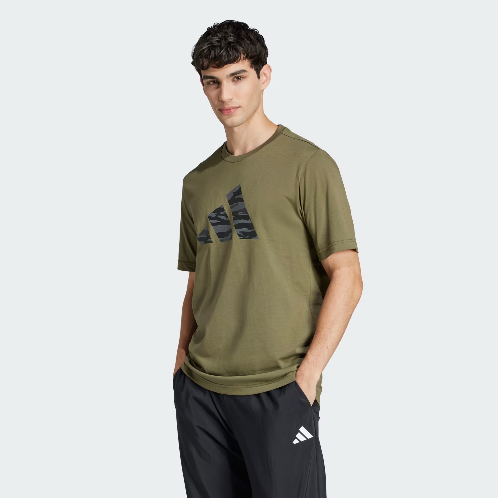 T-Shirt Uomo Adidas Cotone Codes Camo Graphic
