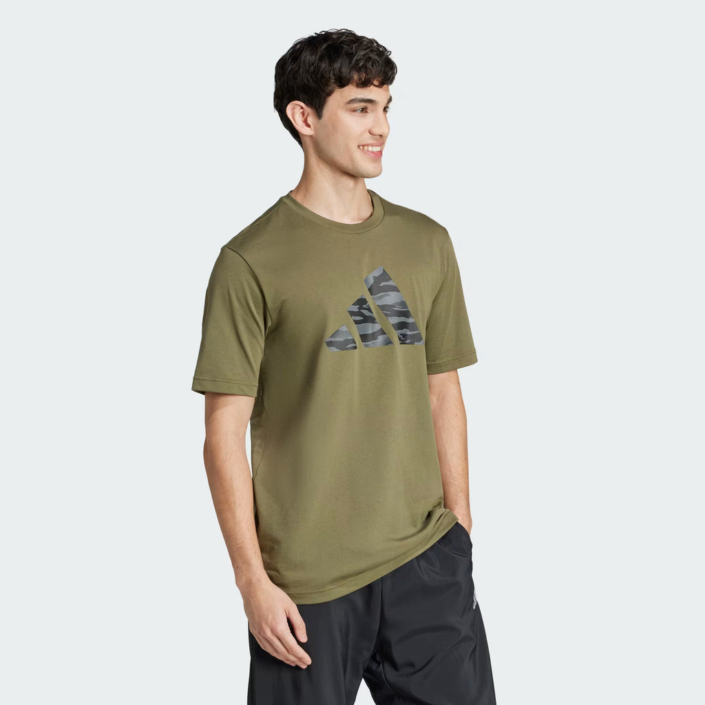 T-Shirt Uomo Adidas Cotone Codes Camo Graphic
