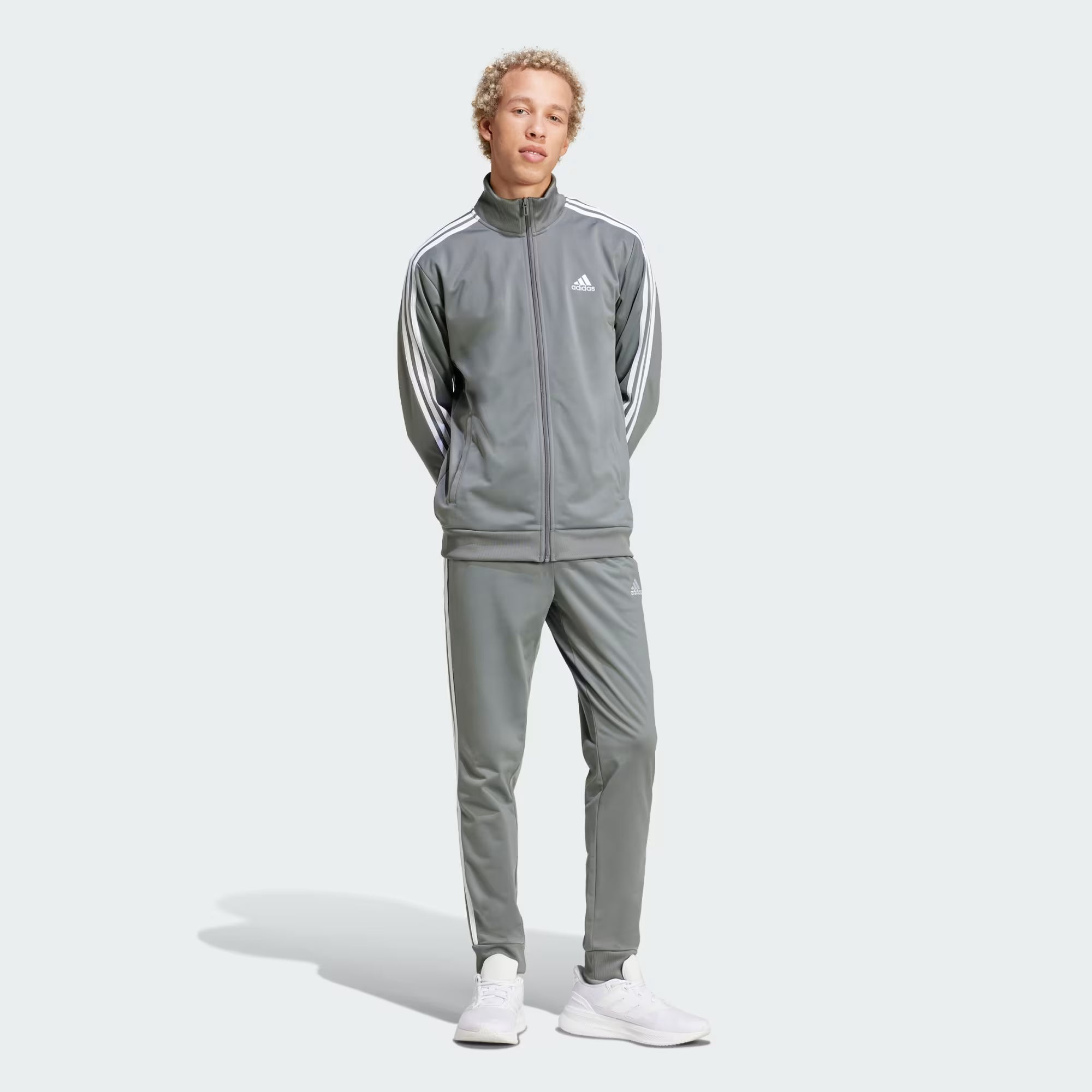 Tuta Uomo Adidas Acetato 3-Stripes Tricot