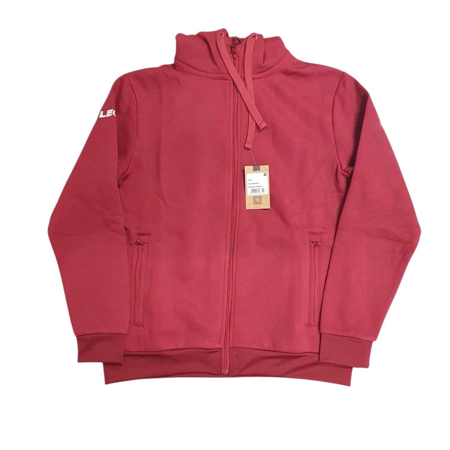 Felpa Uomo Con Cappuccio Cotone Felpato Invernale e Zip Legea Sarajevo