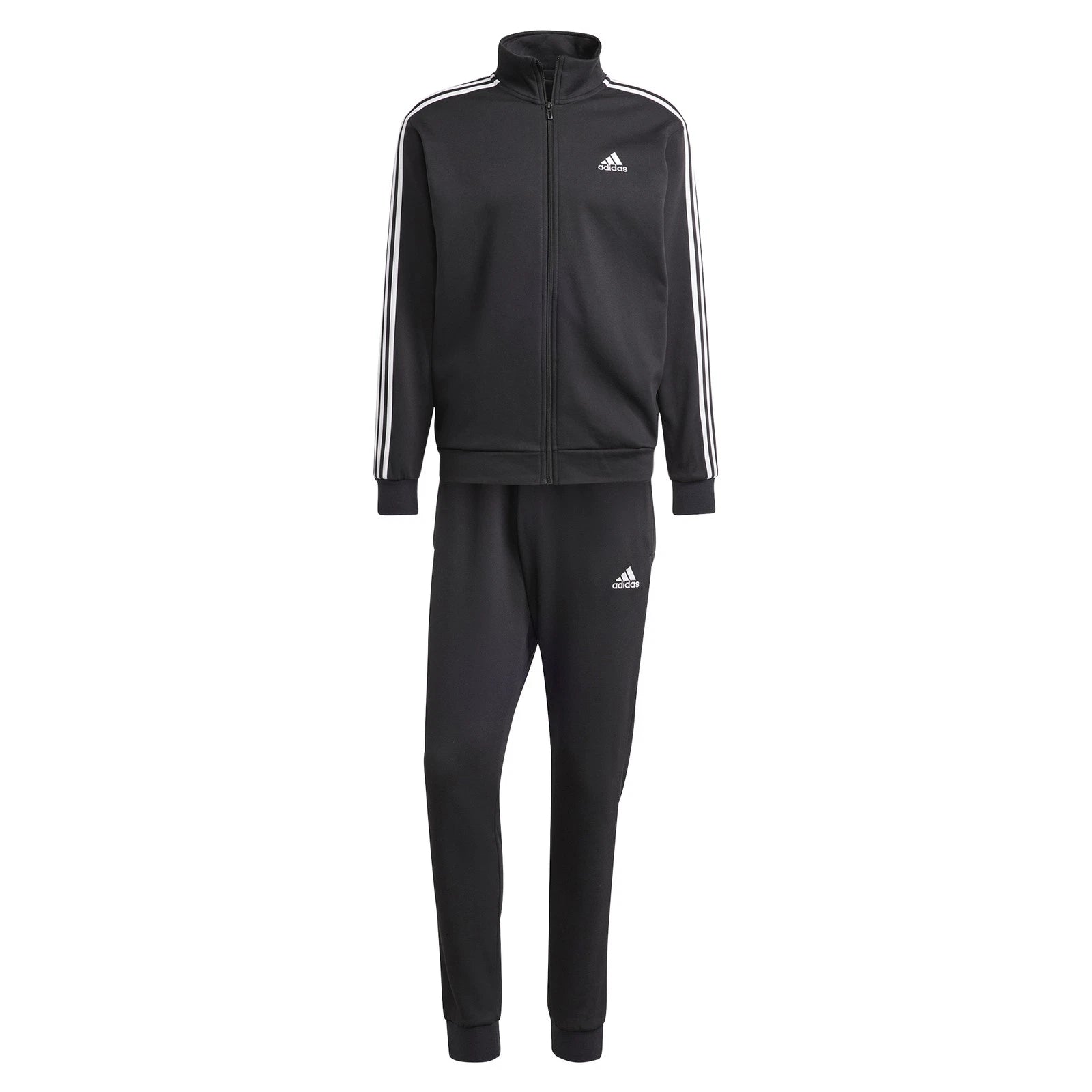 Tuta Uomo Adidas Cotone Felpato 3- Stripes Fleece